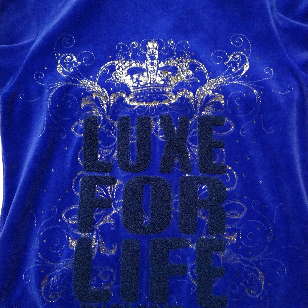 Juicy Couture velour zip up